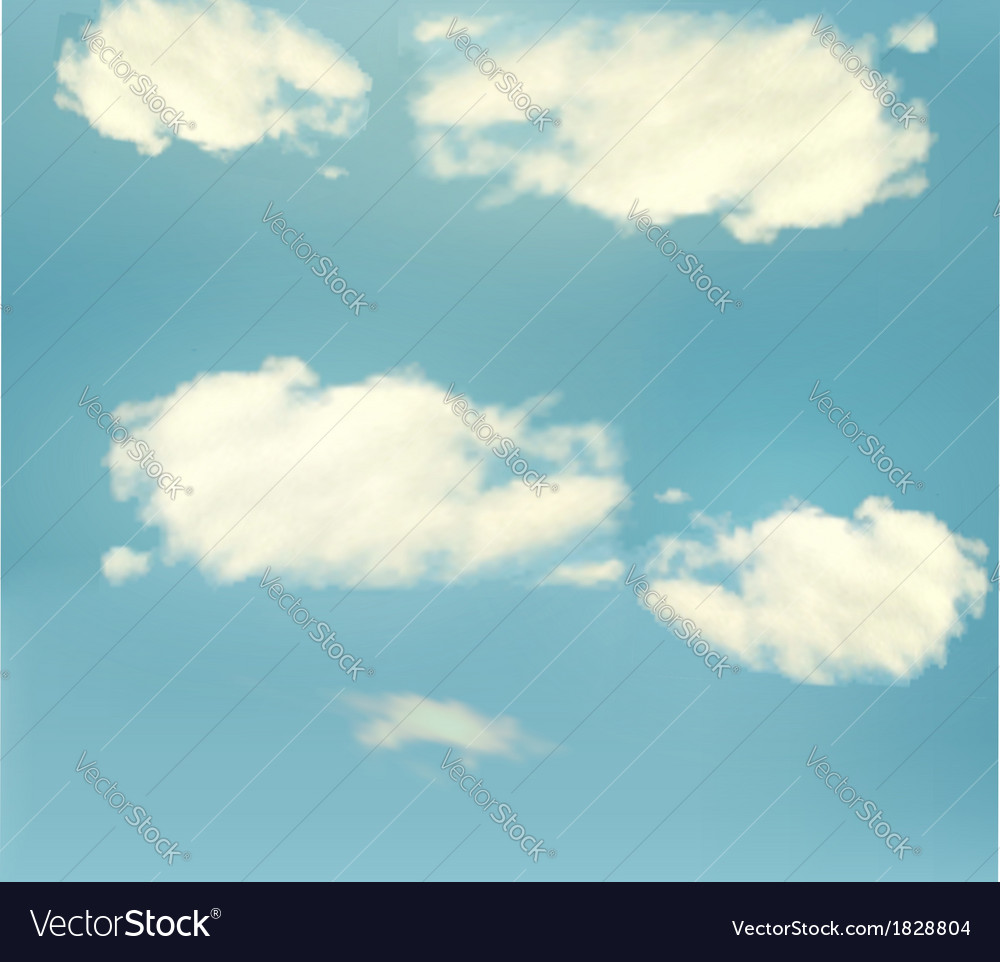 Blue sky with clouds background