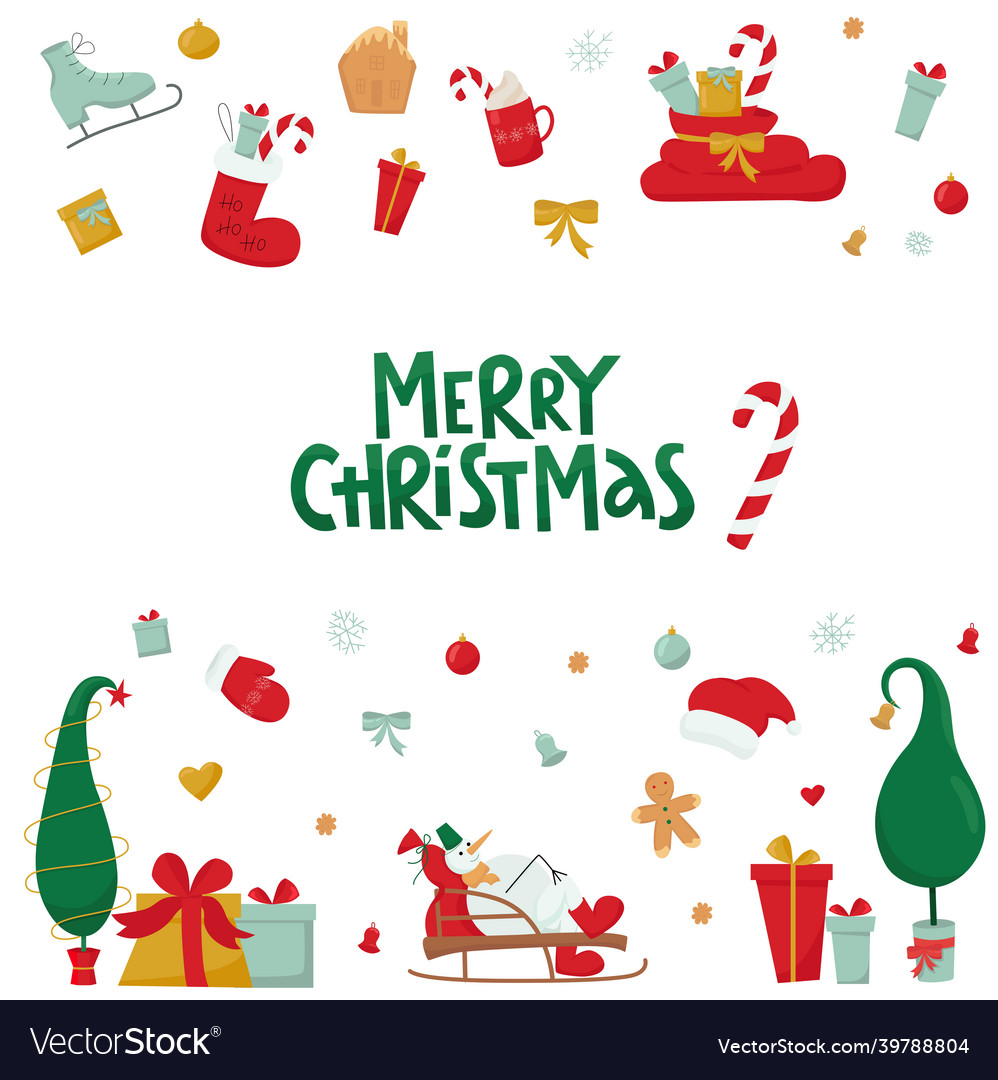 Christmas Gift Tags & Labels Set