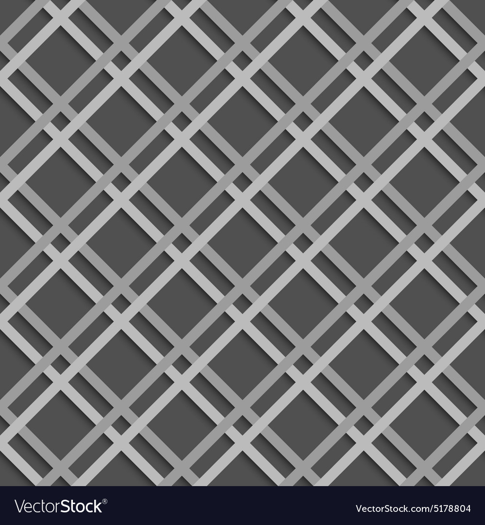 Geometrical pattern with white beveled lattice net