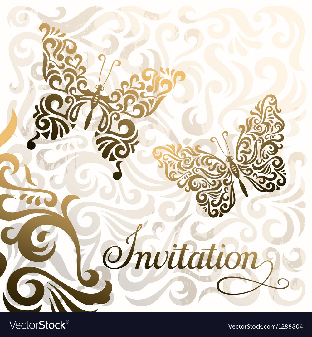 Invitation Royalty Free Vector Image - VectorStock