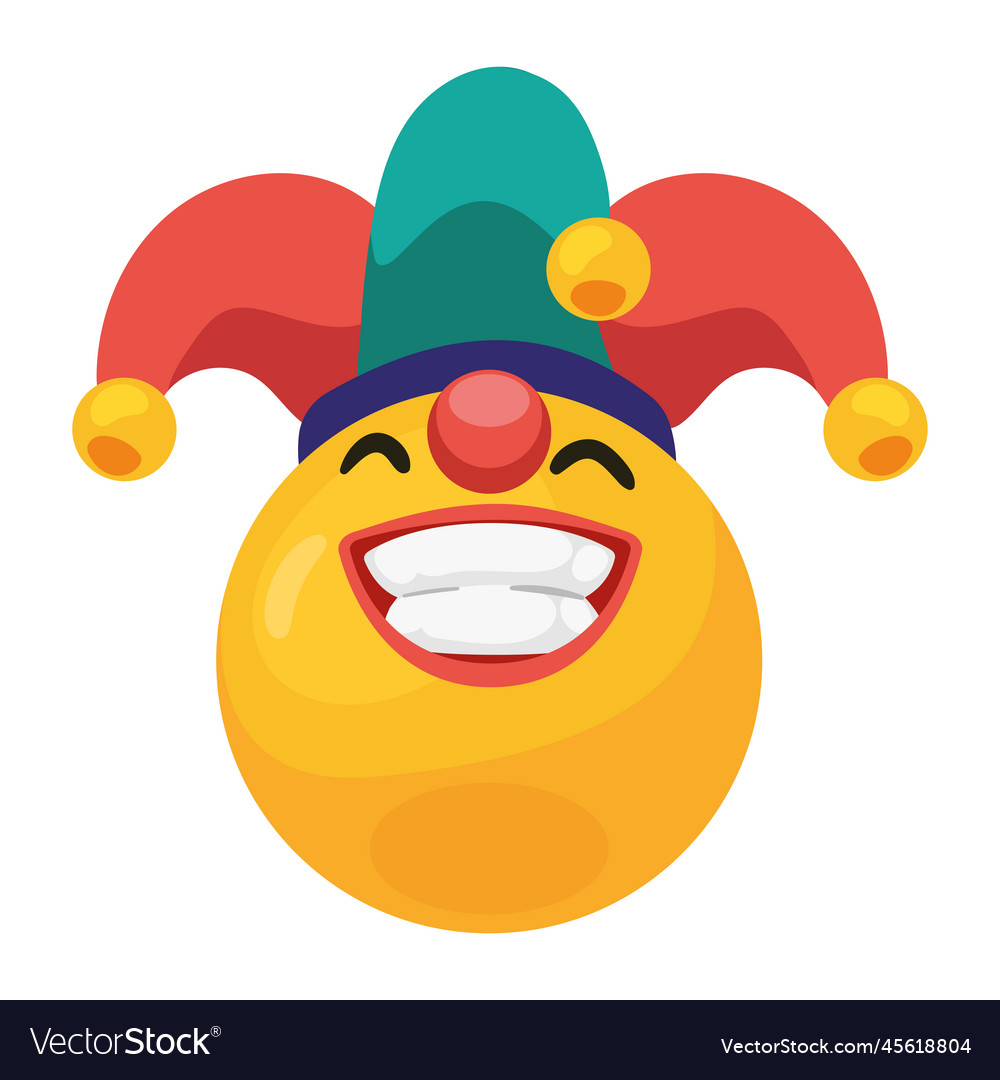 Joker emoticon face