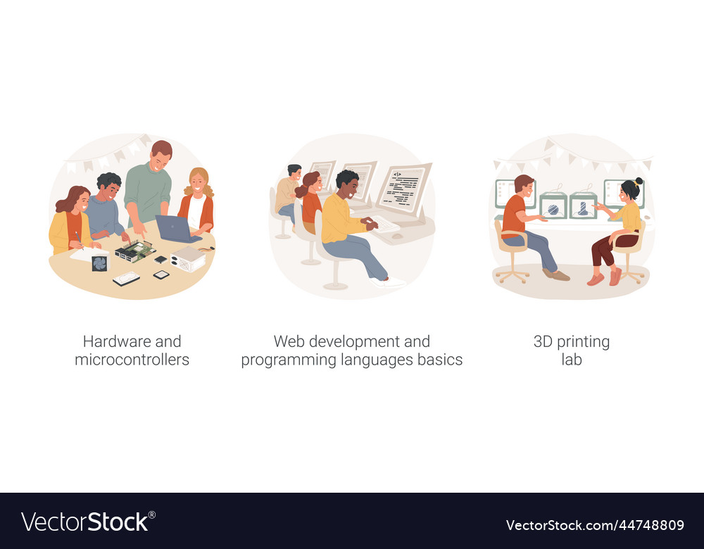 computer-science-in-high-school-isolated-cartoon-vector-image
