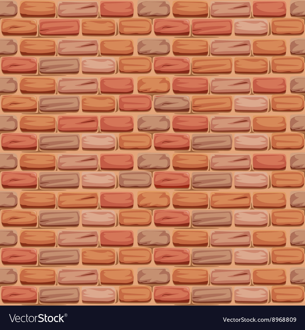 Seamless pattern stone brick