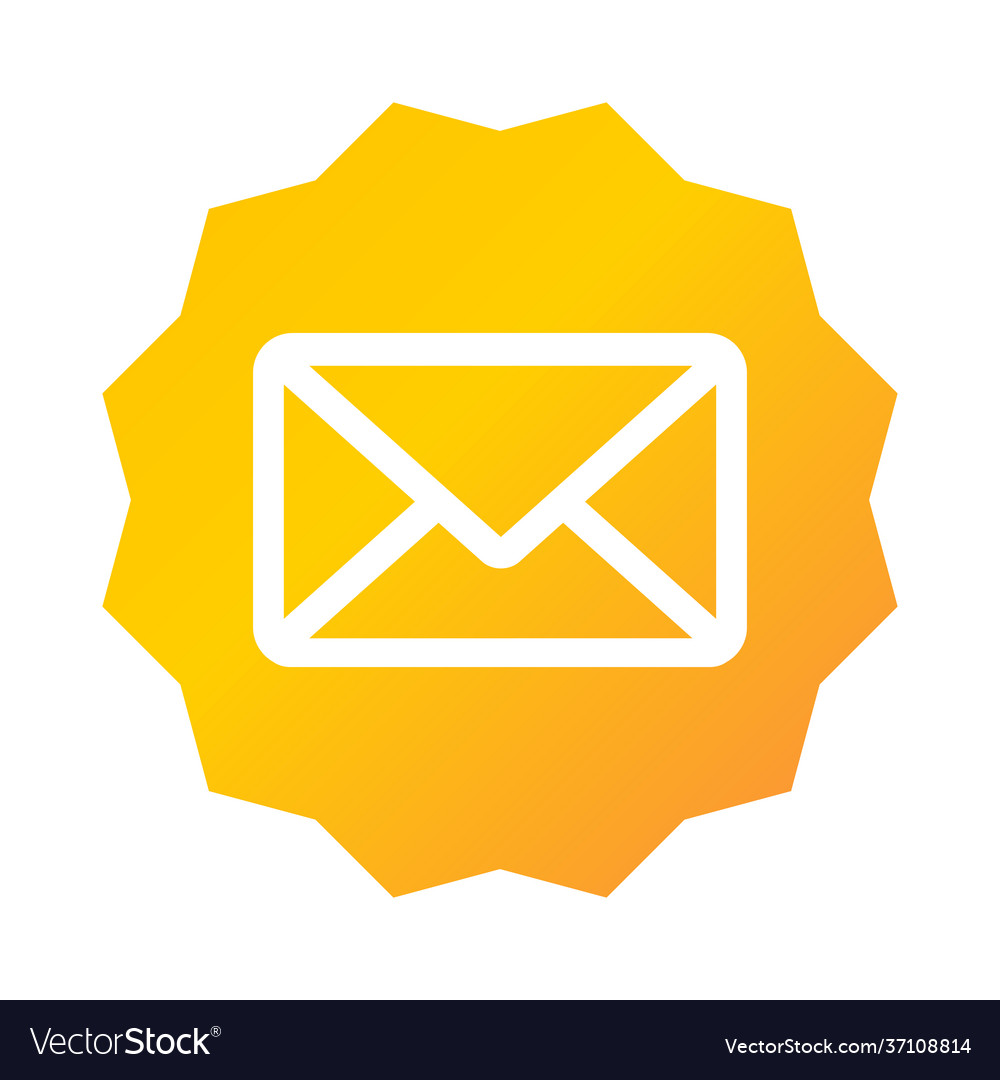 Message icon flat can use