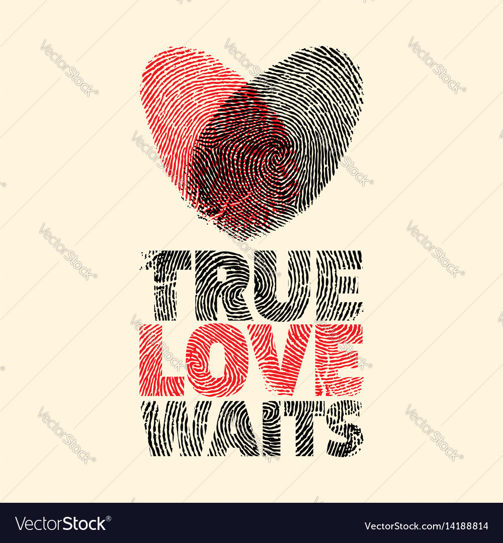 True love Royalty Free Vector Image - VectorStock