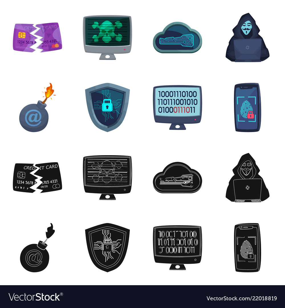 Design of virus and secure icon set