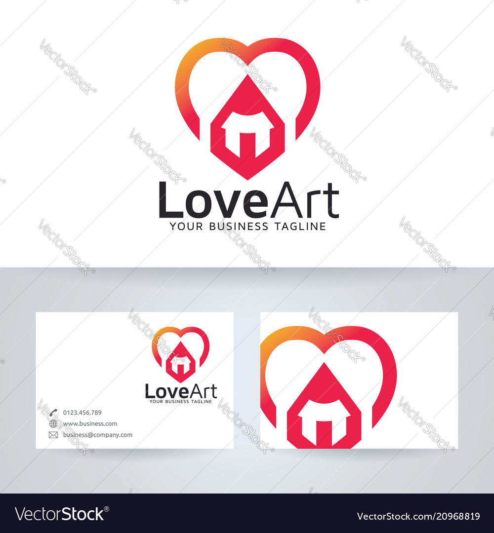 Liebe Kunst Logo Design