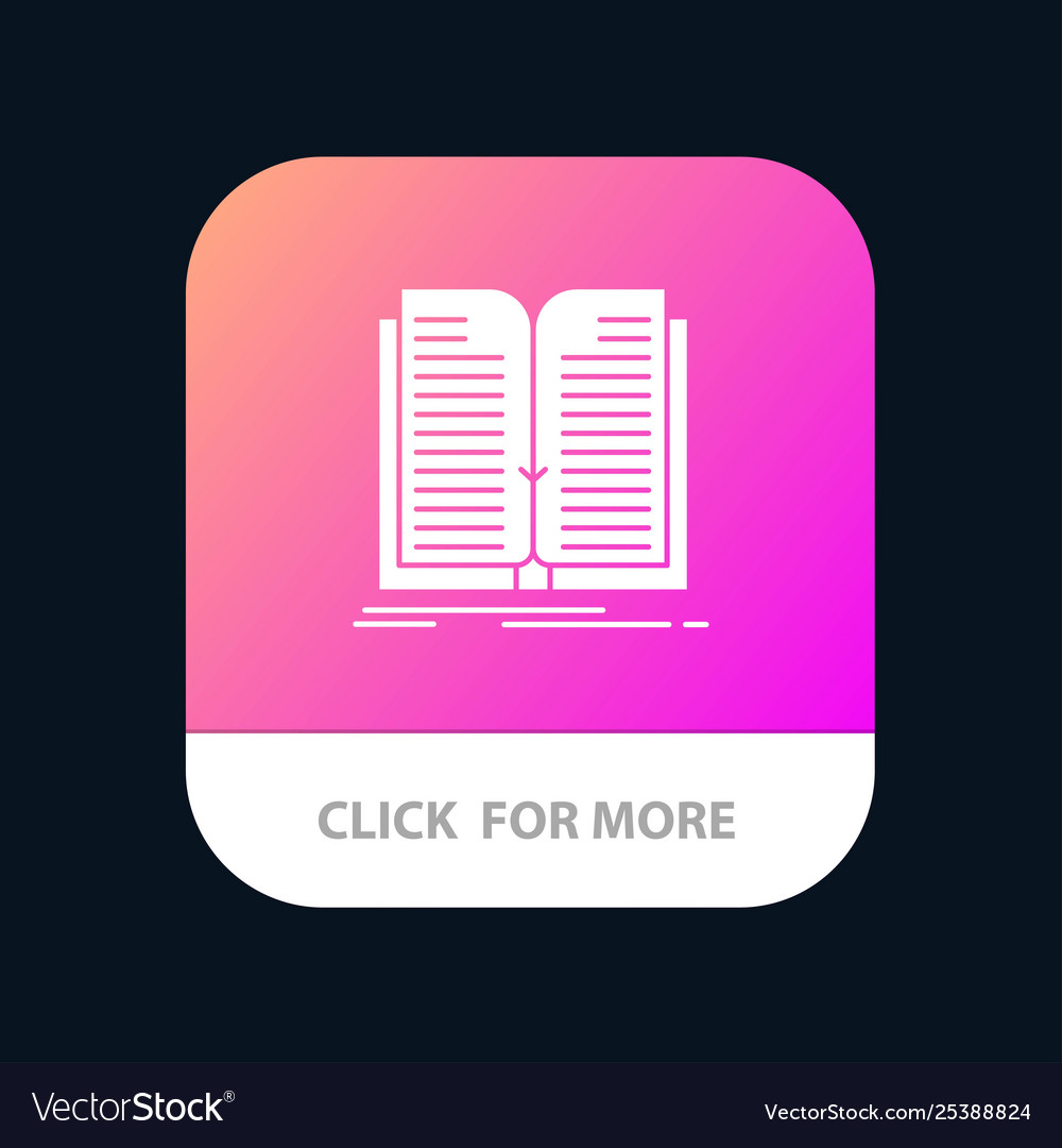 Application file transfer book mobile app button