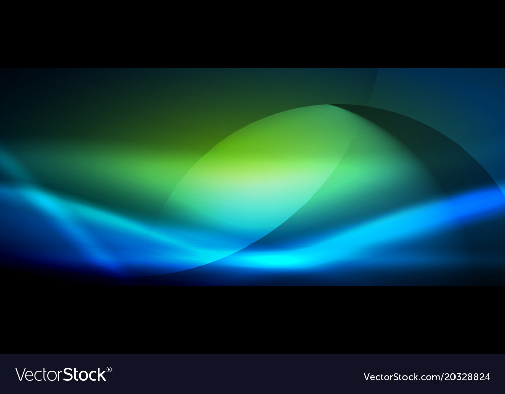 Glowing wave neon flowing curve background