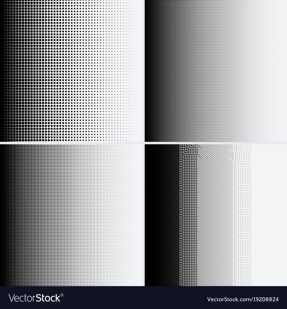 Halftone dots on white background Royalty Free Vector Image