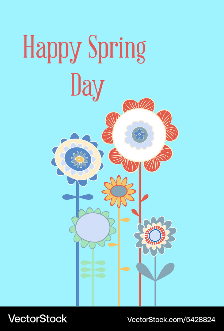 Spring Royalty Free Vector Image - VectorStock