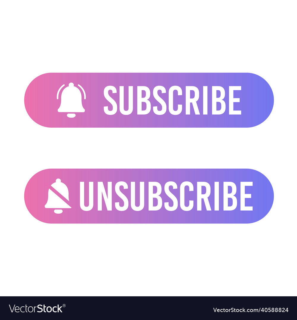 Text box and subscribe button template