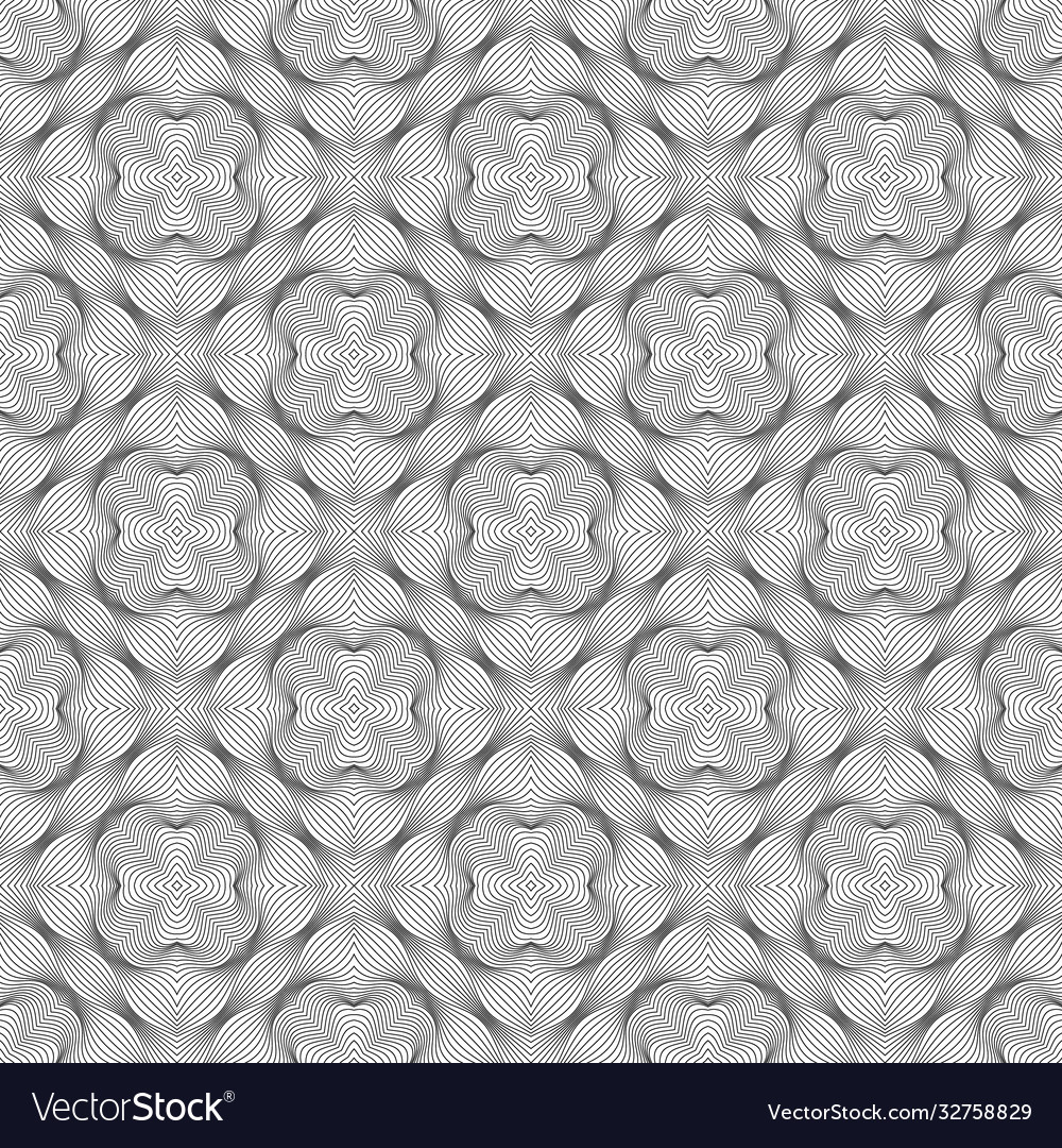 Abstract lines pattern waves background vector image Abstract lines pattern waves background