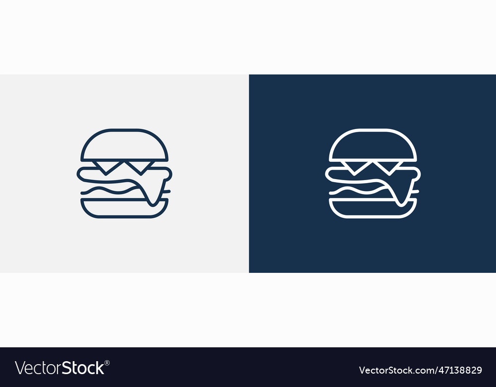 Complete hamburger icon outline