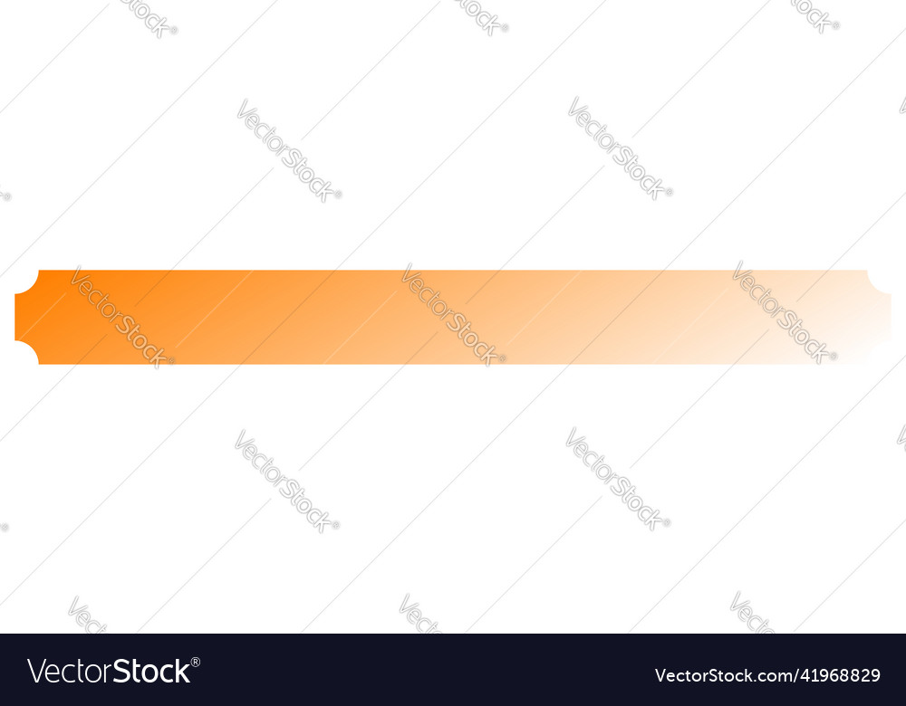 Fading blured banner button bar shape with blank
