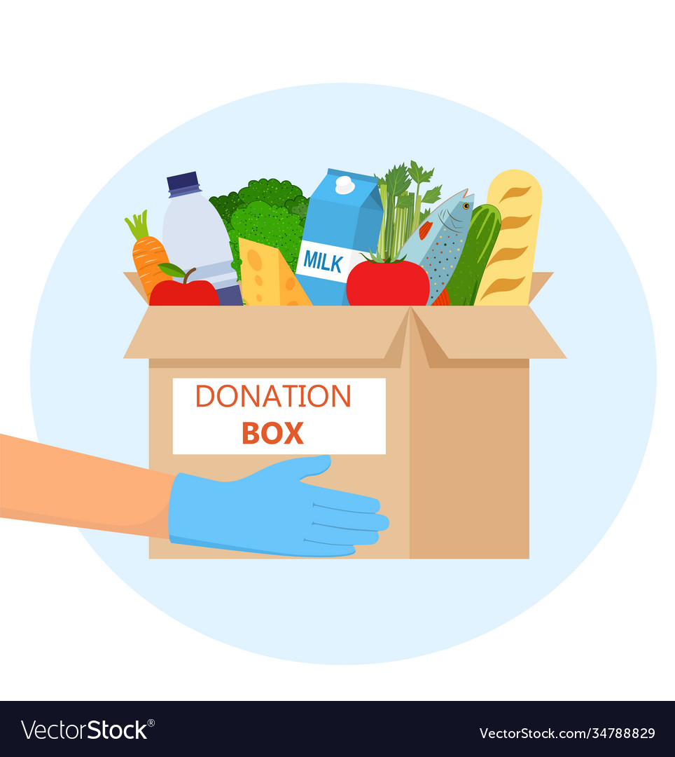Food Donation Box - Charity Support