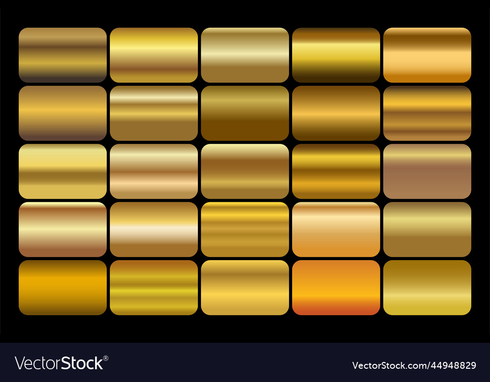 Gold background texture icon seamless pattern vector image Gold background texture icon seamless pattern