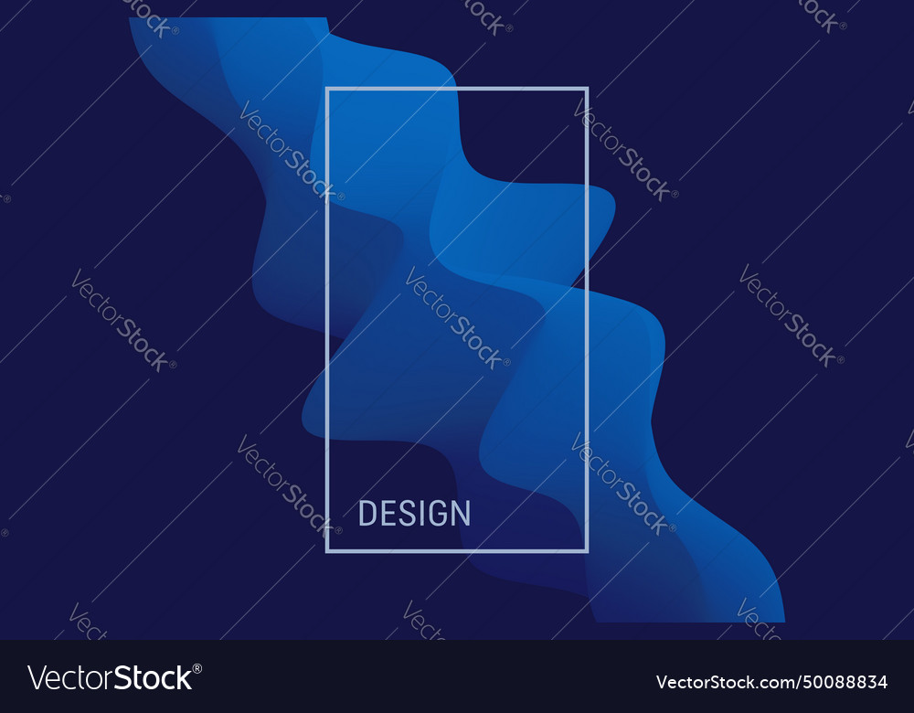 3d abstract wavy background with modern gradient