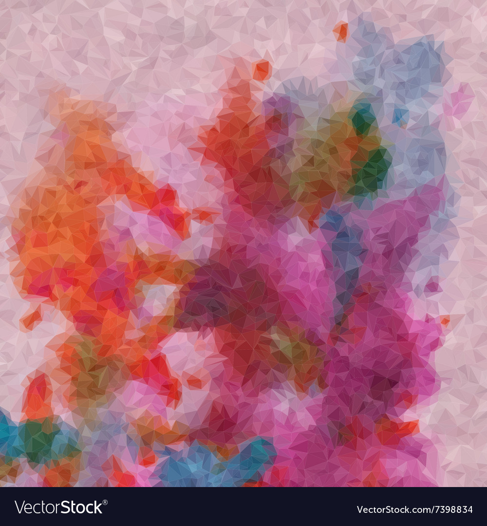 Abstract low poly background