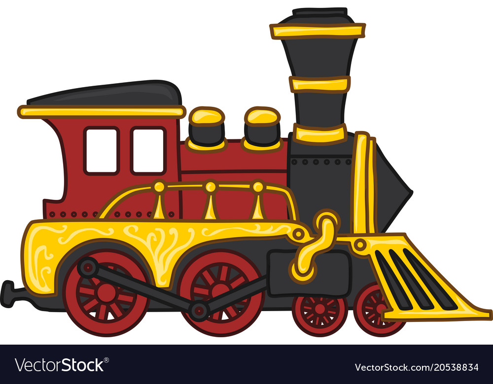 cartoon train ka