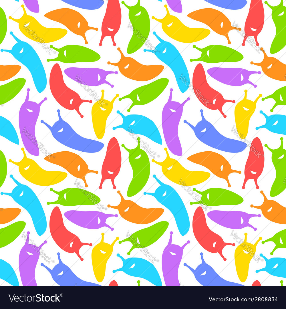 Colorful Slug Pattern
