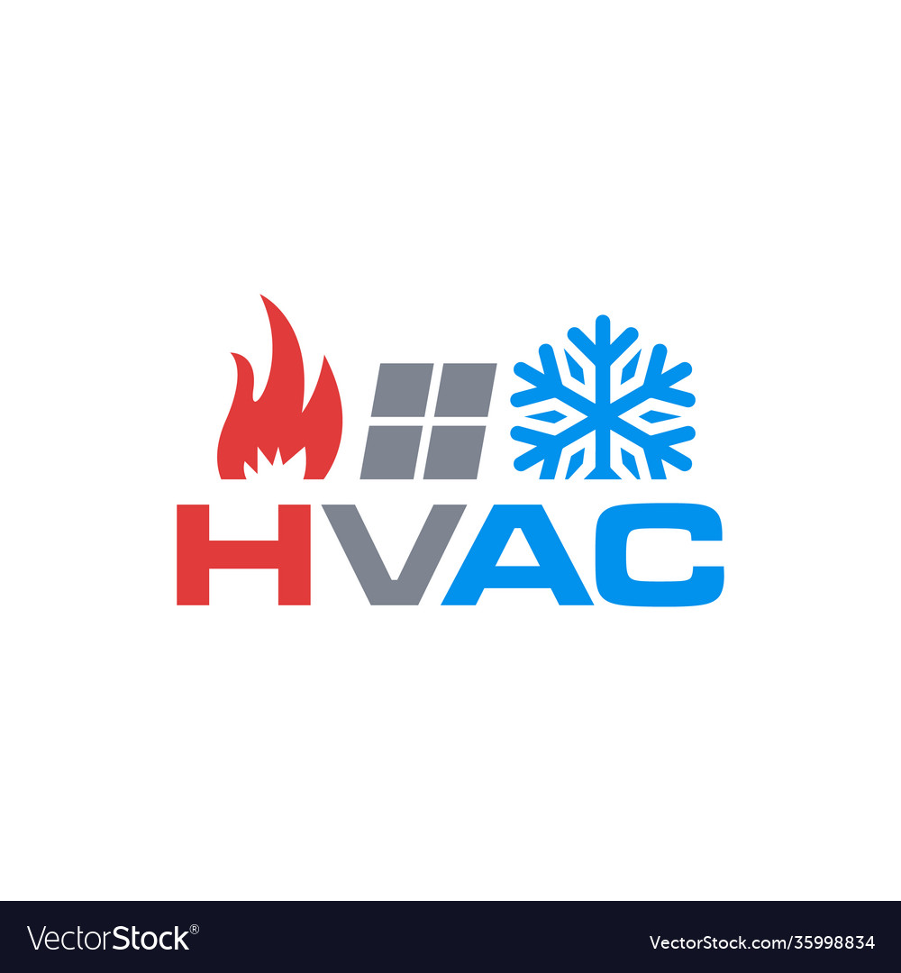 Air Conditioning Logo HVAC Logo Concept 16517925 Vector 51 OFF