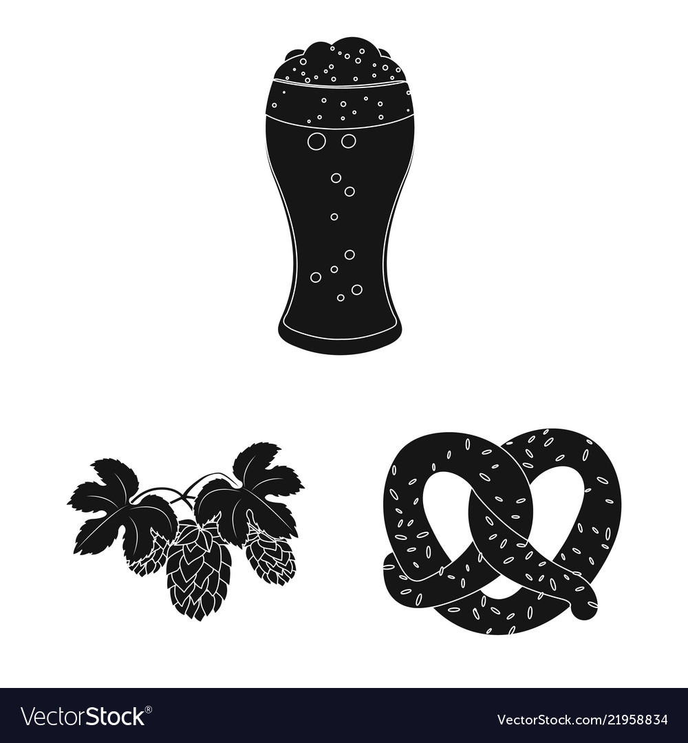 Isolated object of pub and bar icon set