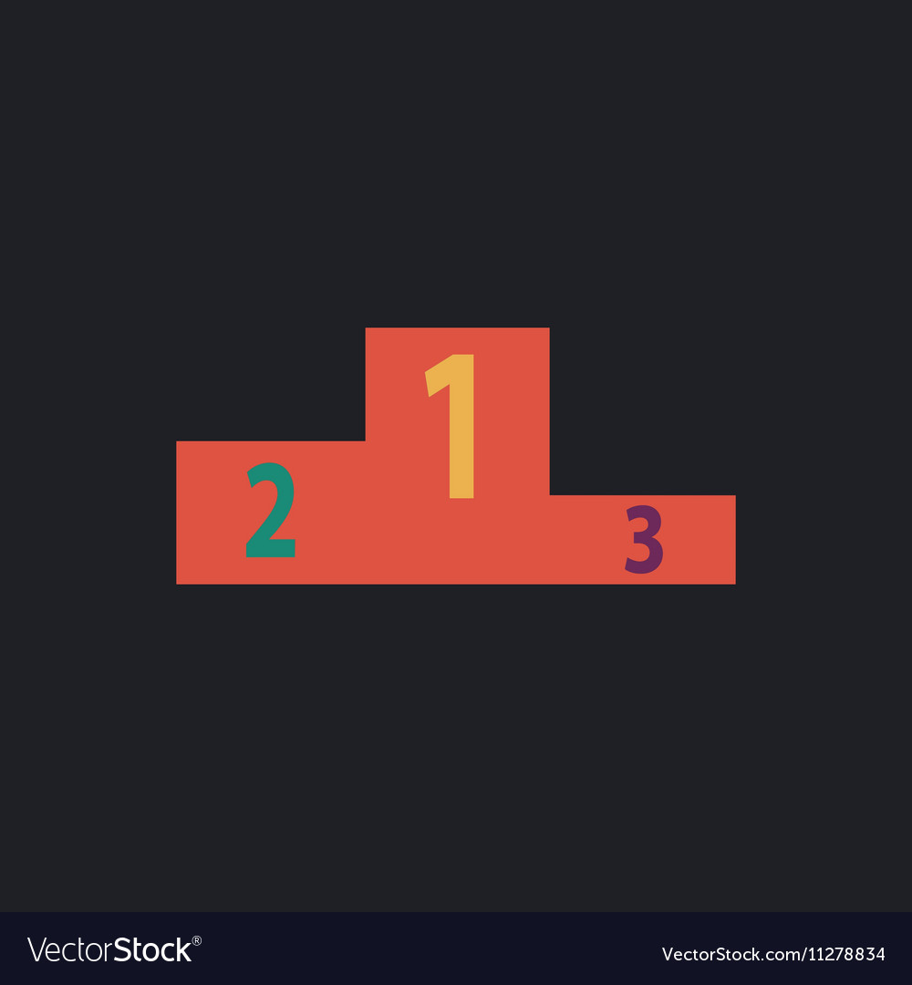 Podium computer symbol