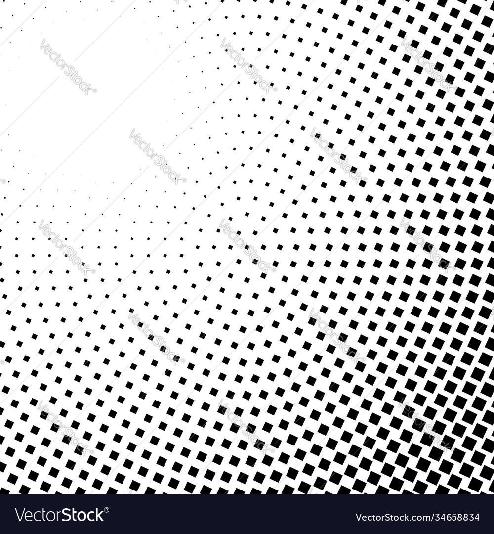 Squares halftone geometric background pattern