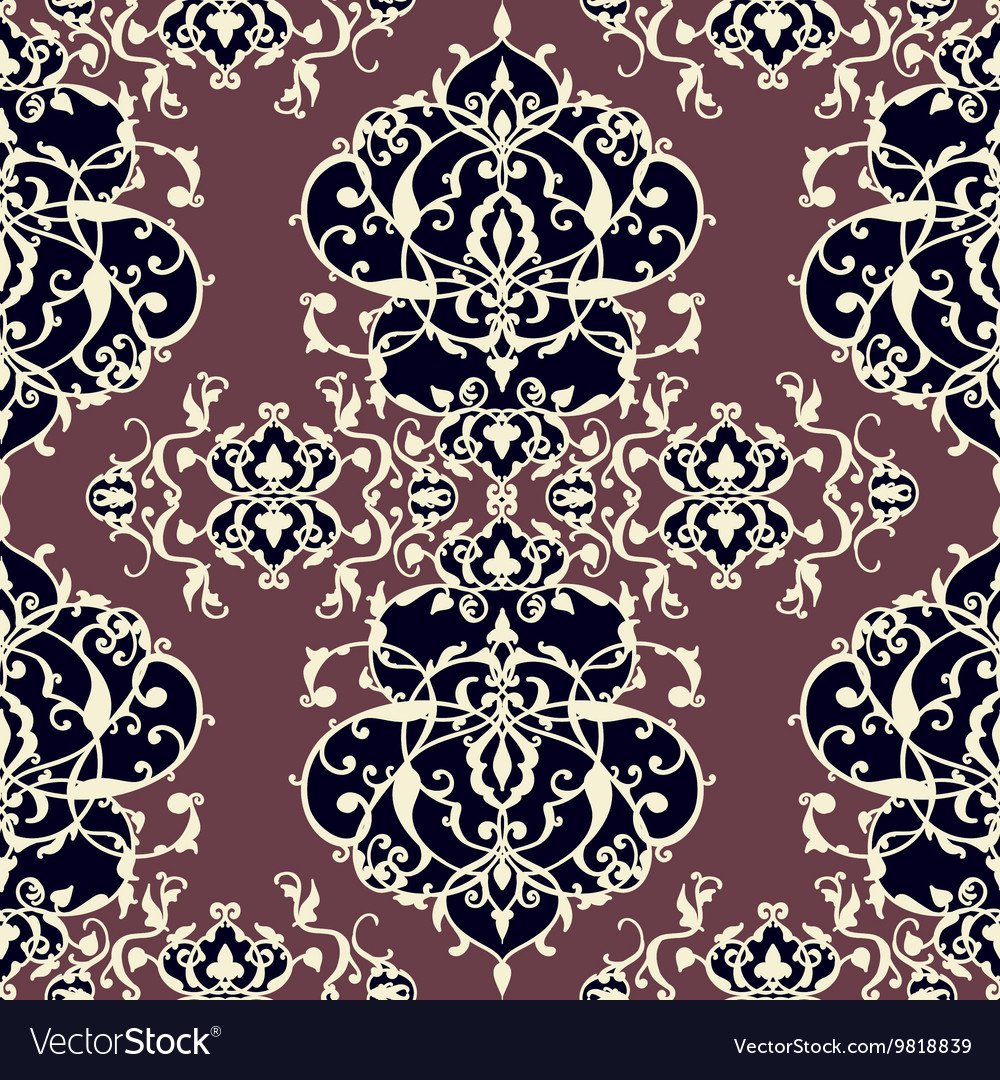 Abstract seamless pattern with geometric