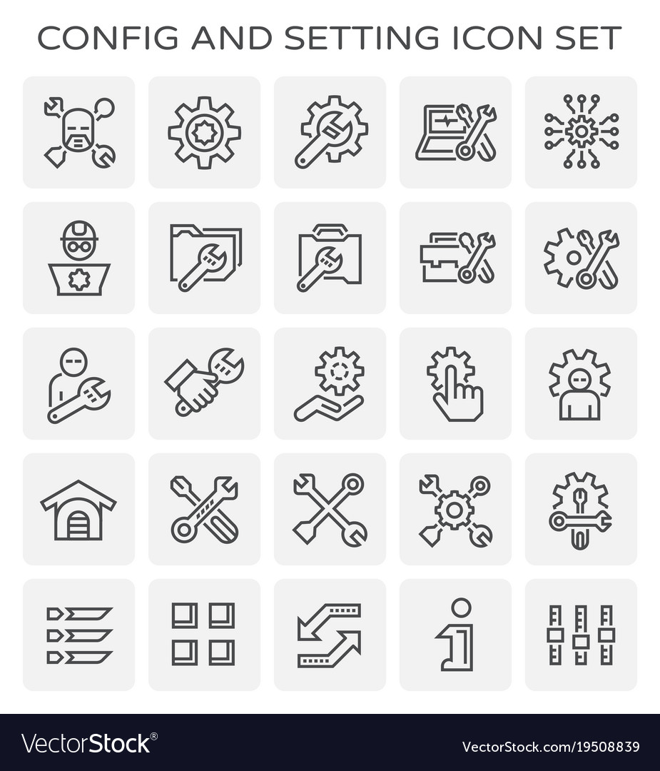 Config setting icon