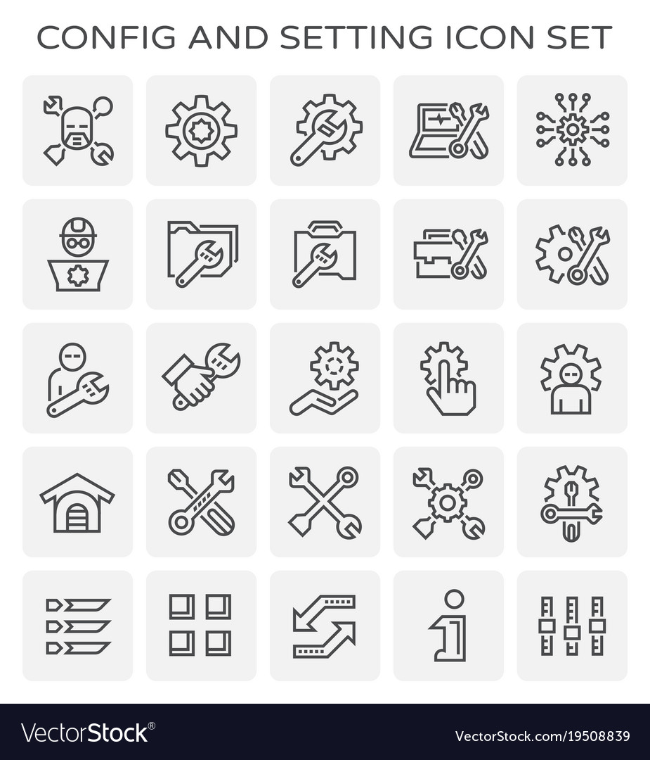Config setting icon