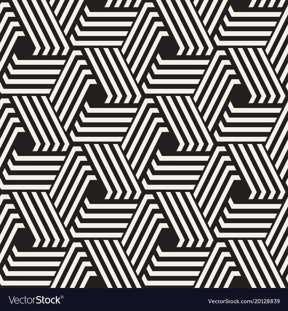 Hexagonal Abstract Pattern