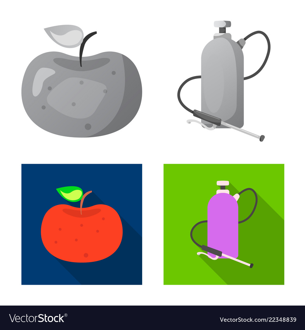 Isolated object of and icon collection