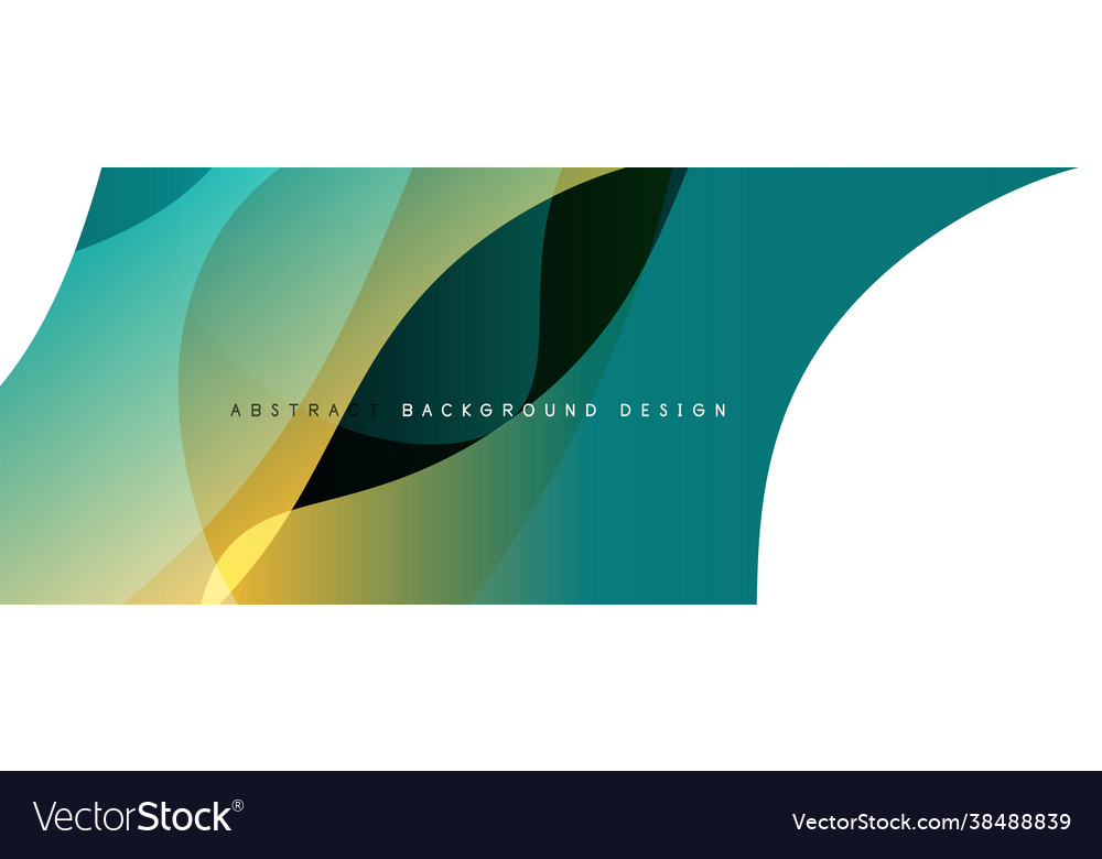 Trendy simple fluid color gradient abstract Vector Image Trendy simple fluid color gradient abstract