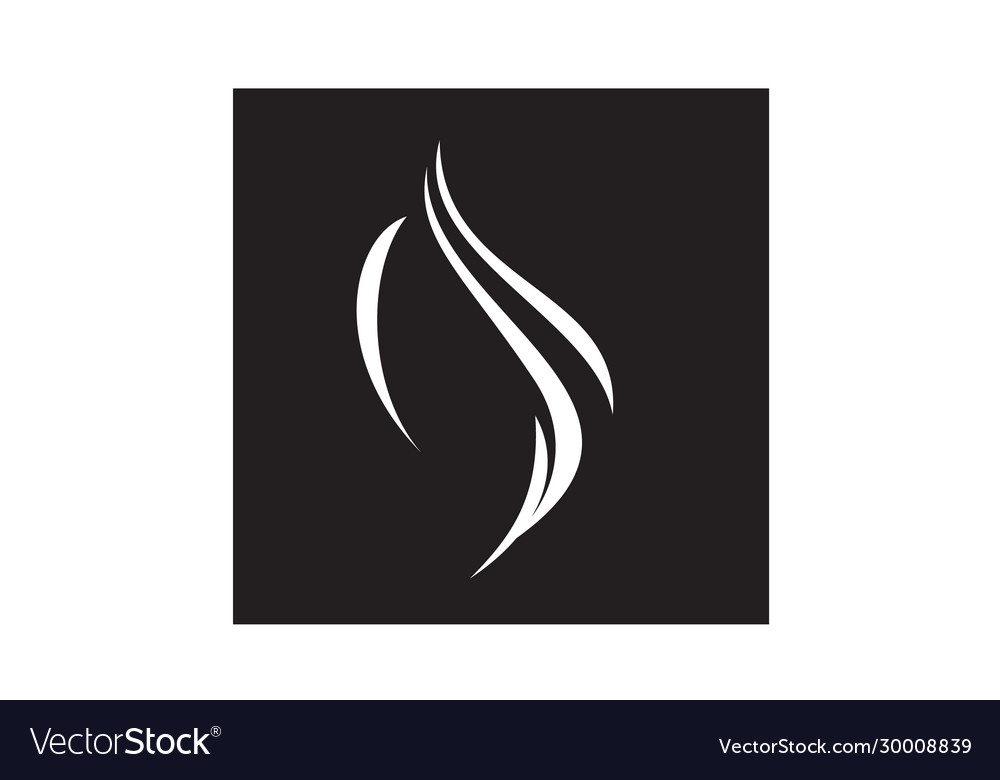 Woman beauty hair simple minimalist logo