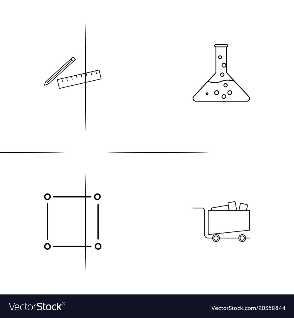 Education and science simple linear icon