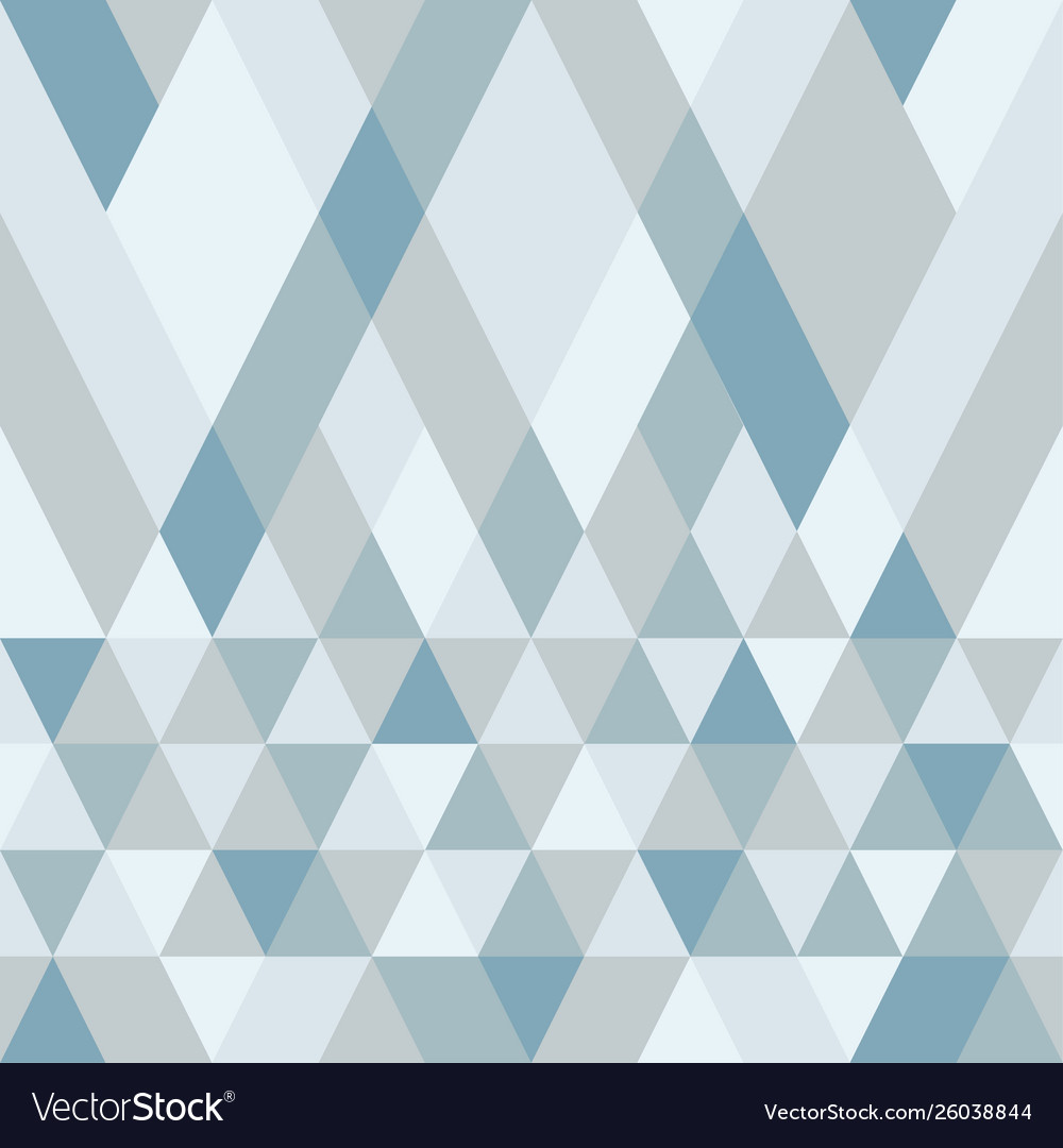 Seamless colorful abstract triangles pattern vector image Seamless colorful abstract triangles pattern