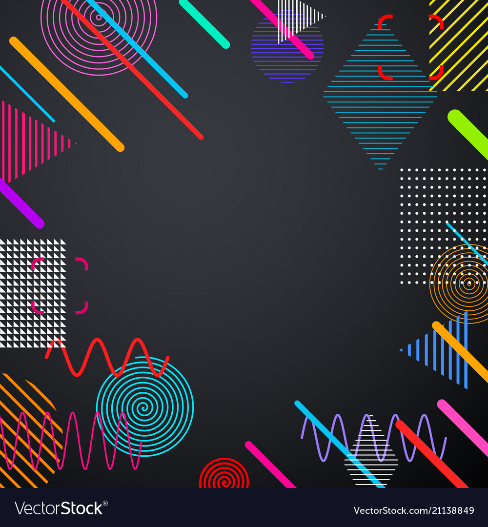 Abstract Colorful Pattern Background