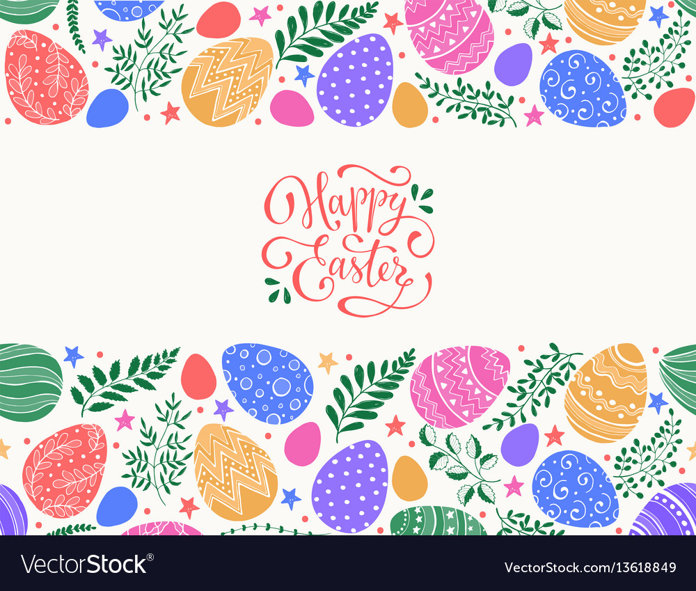 Ostereier Celebration Card