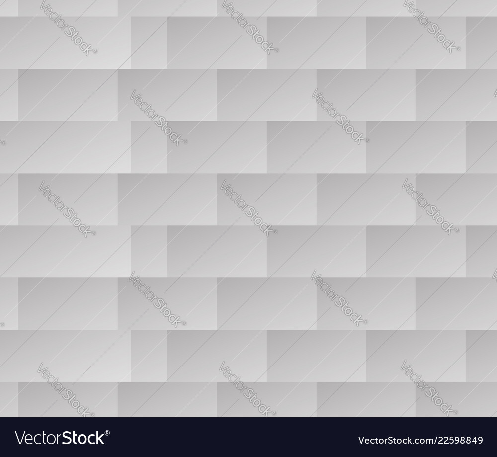 Repeatable black and white pattern with rectangle vector image Repeatable black and white pattern with rectangle