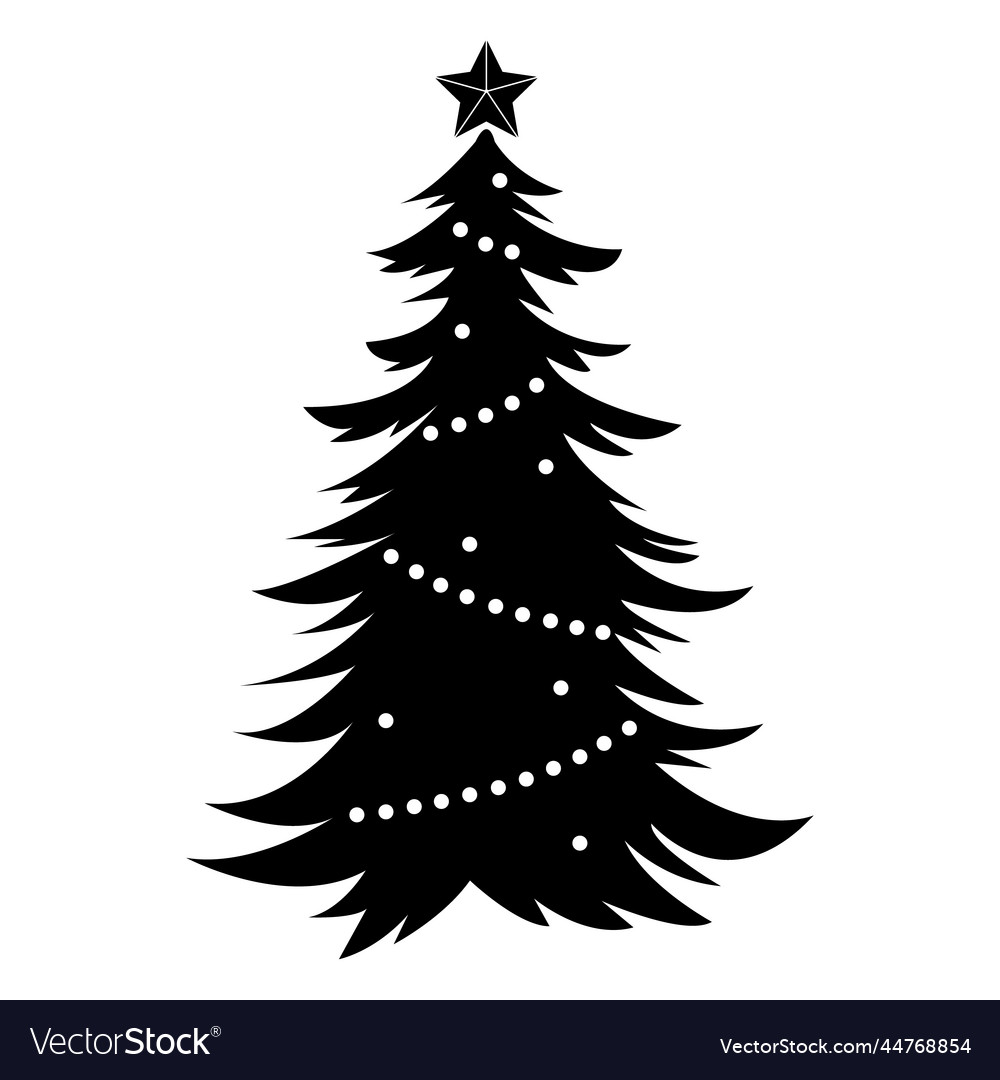Christmas Tree Silhouette