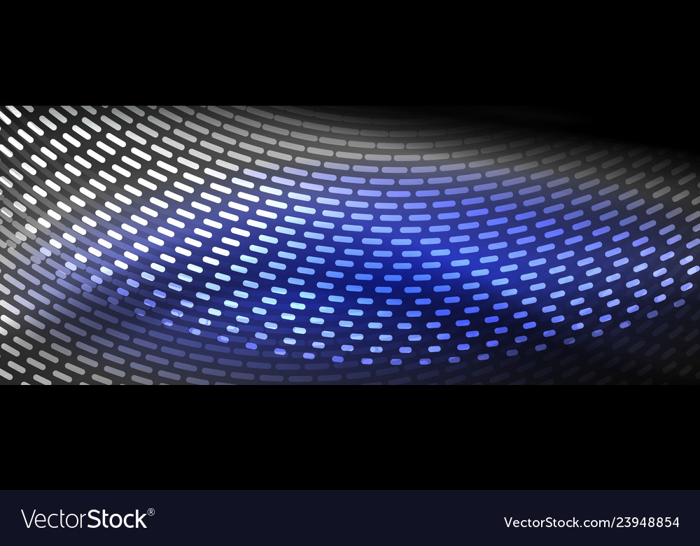 Digital flowing wave particles abstract background Vector Image Digital flowing wave particles abstract background