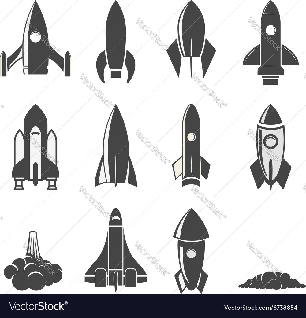 Rockets Royalty Free Vector Image - VectorStock