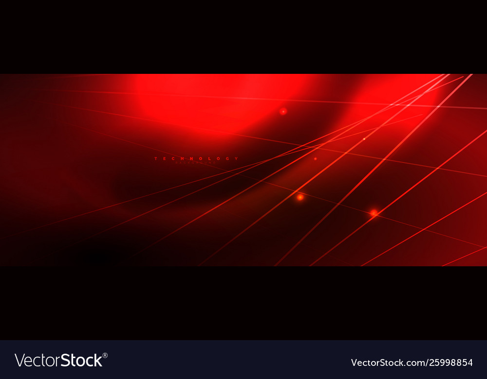 Shiny color neon light with lines abstract