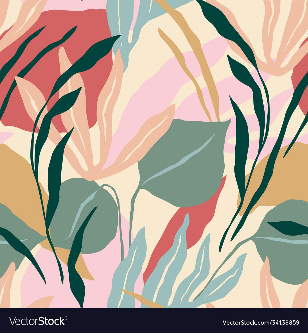 Abstract Leaf Pattern