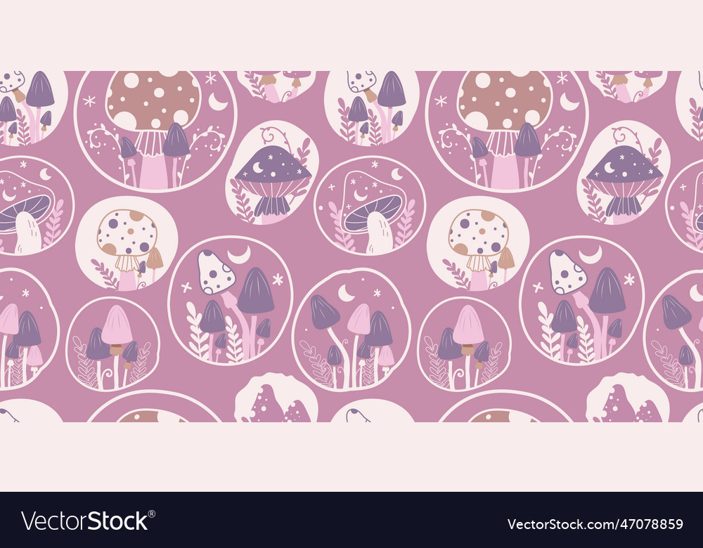 Charming Mushroom Patterns