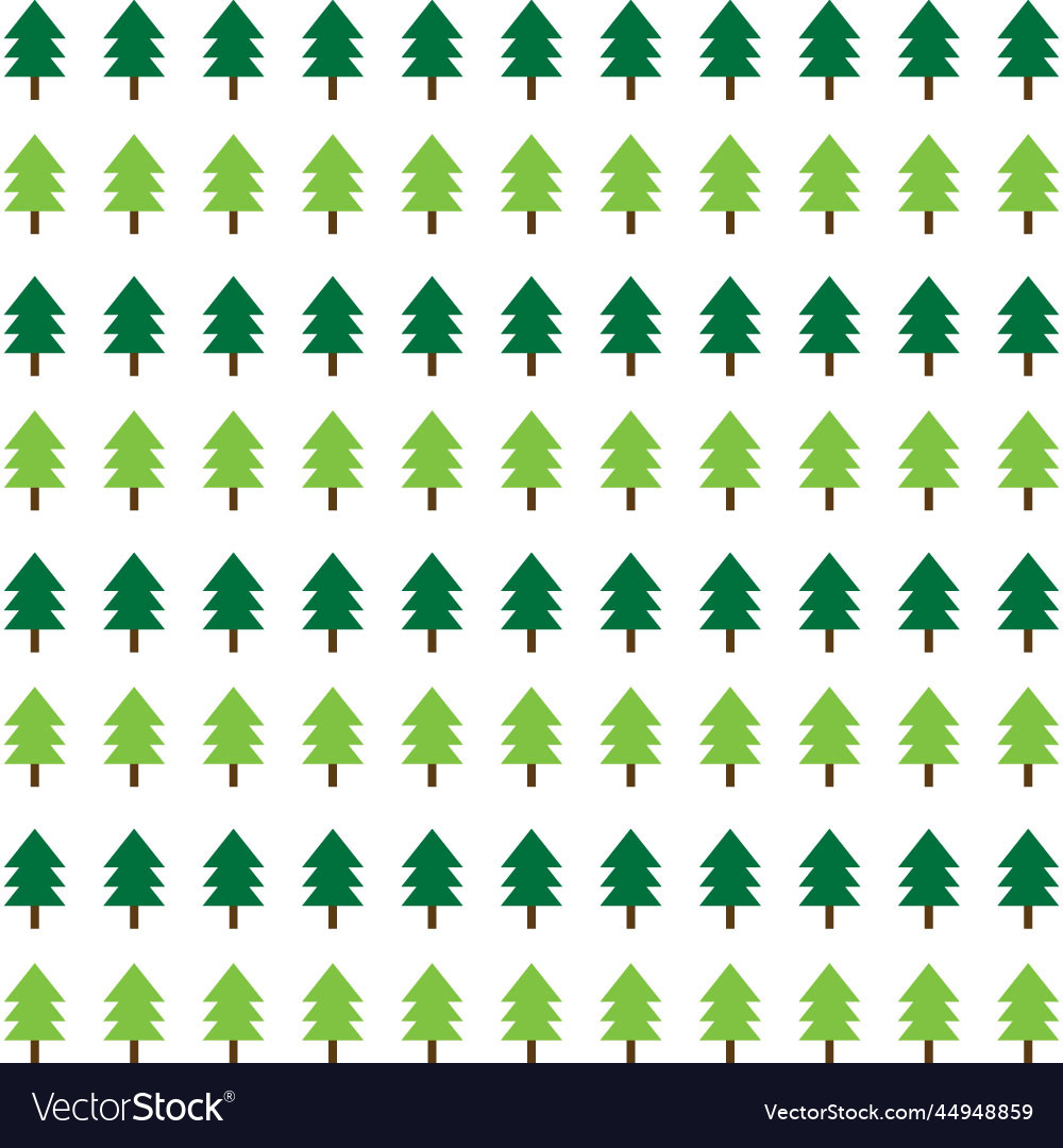 Christmas-trees-pattern-design