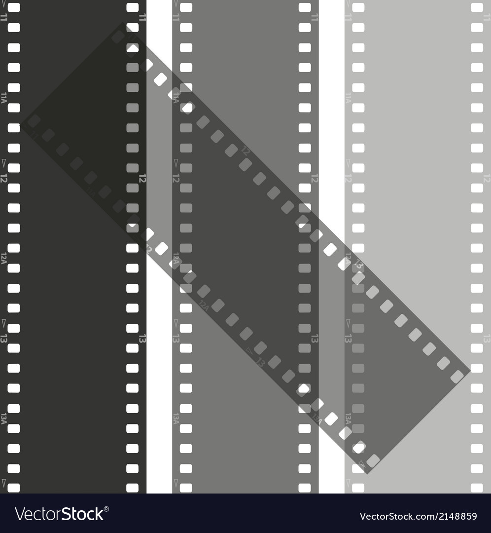 Set of films pattern background Royalty Free Vector Image