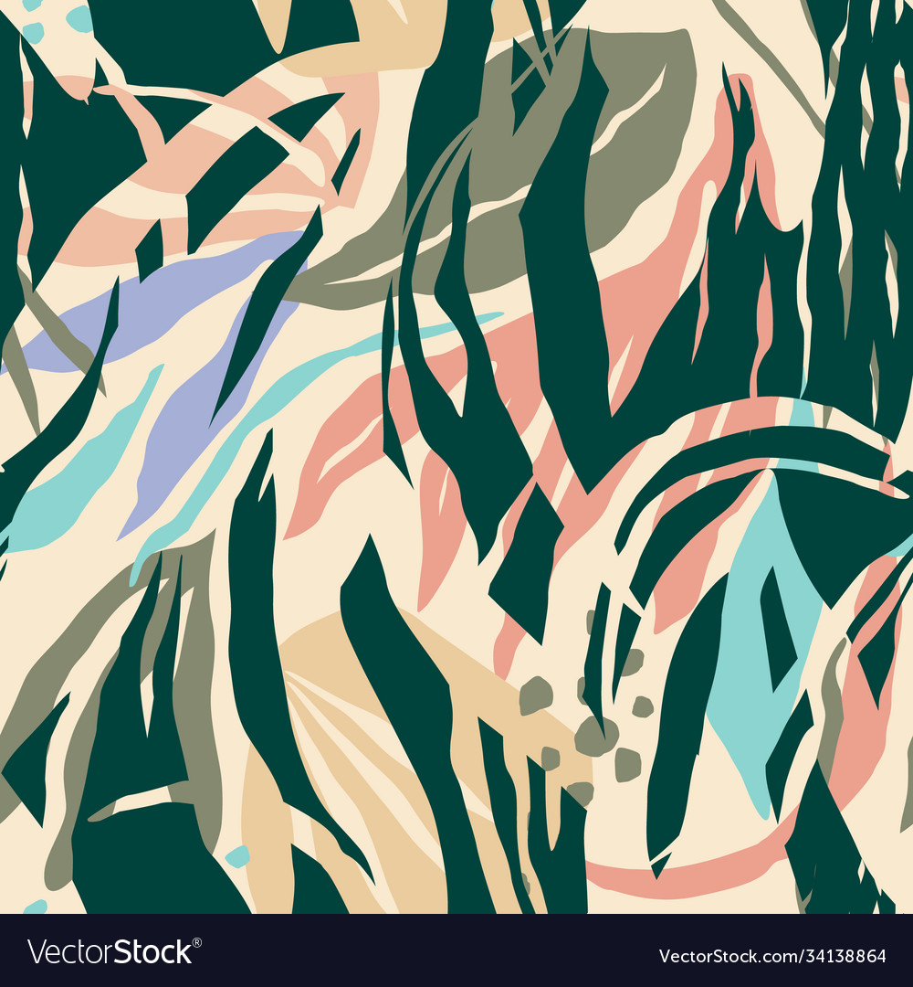 Abstract Leaf Pattern